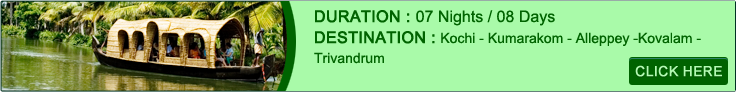 Kerala Beach and Backwater Tour